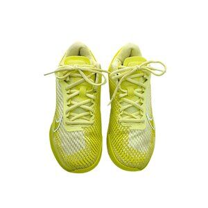 Nike Court Air Zoom Vapor 11 DR6965-300 Women US 7 Volt Neon Yellow Tennis Shoes